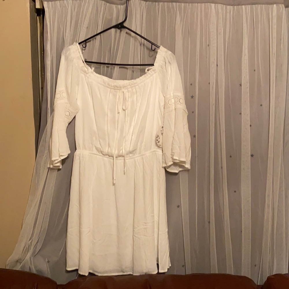 White dress